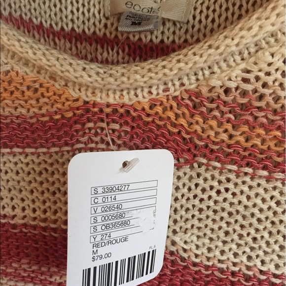 Urban Outfitters Ecote Striped High Low Sweater - Picture 5 of 5